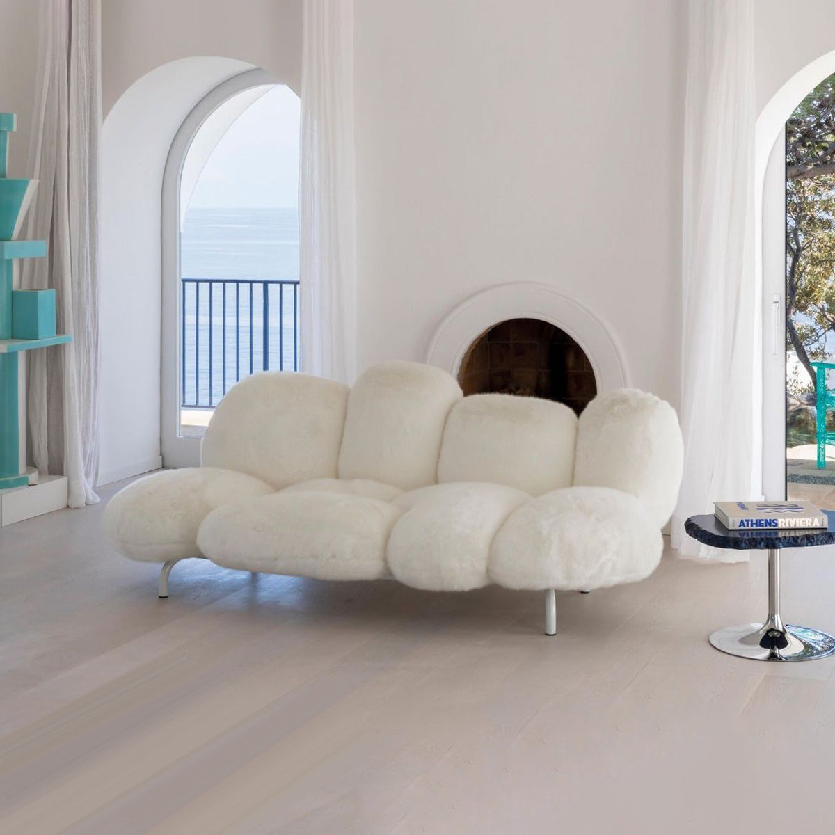 Mobile / Cipria Sofa, designed by Fernando and Humberto Campana for Edra