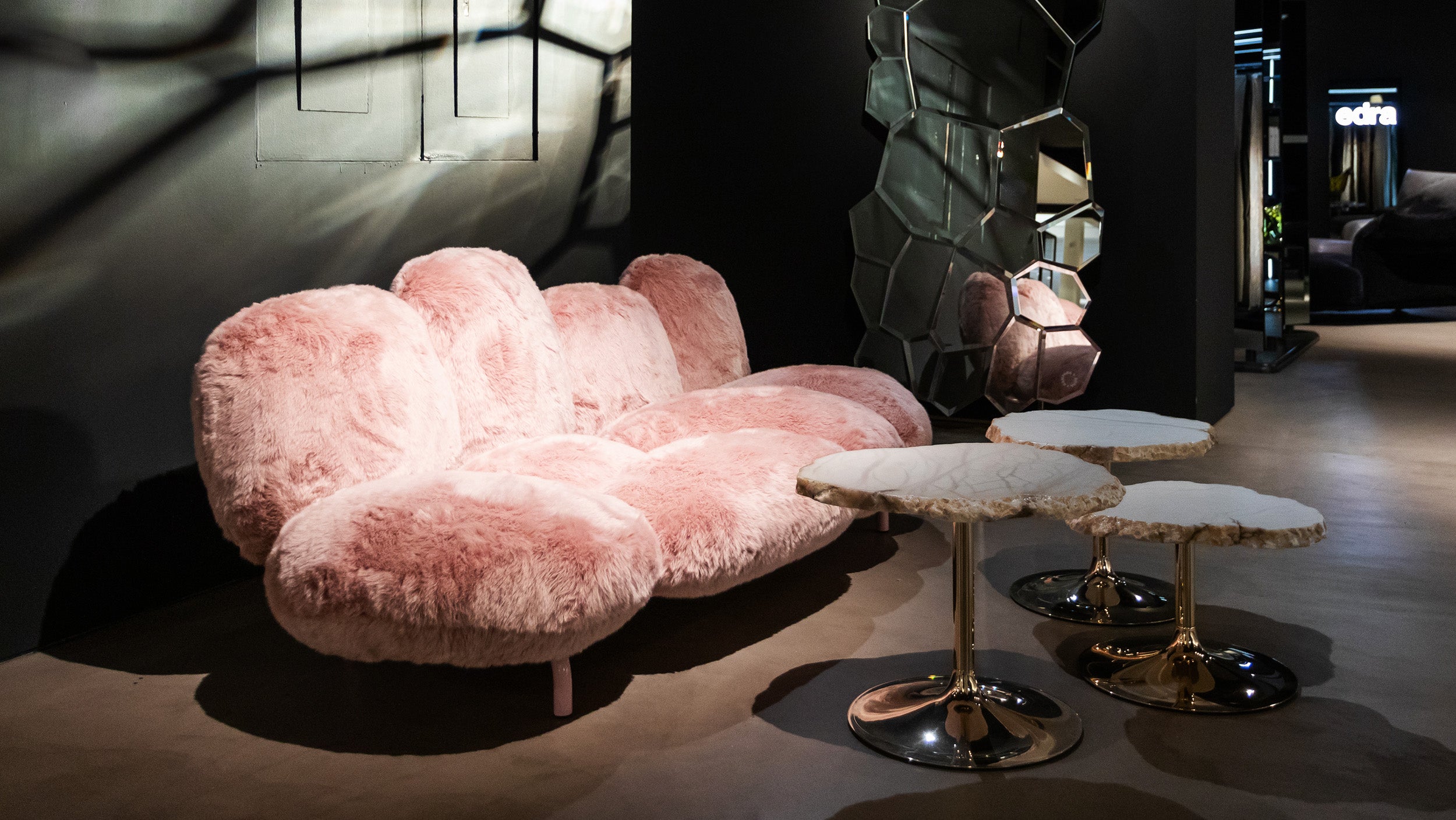 Desktop / Cipria Sofa, designed by Fernando and Humberto Campana for Edra