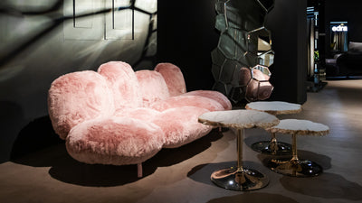 Desktop / Cipria Sofa, designed by Fernando and Humberto Campana for Edra