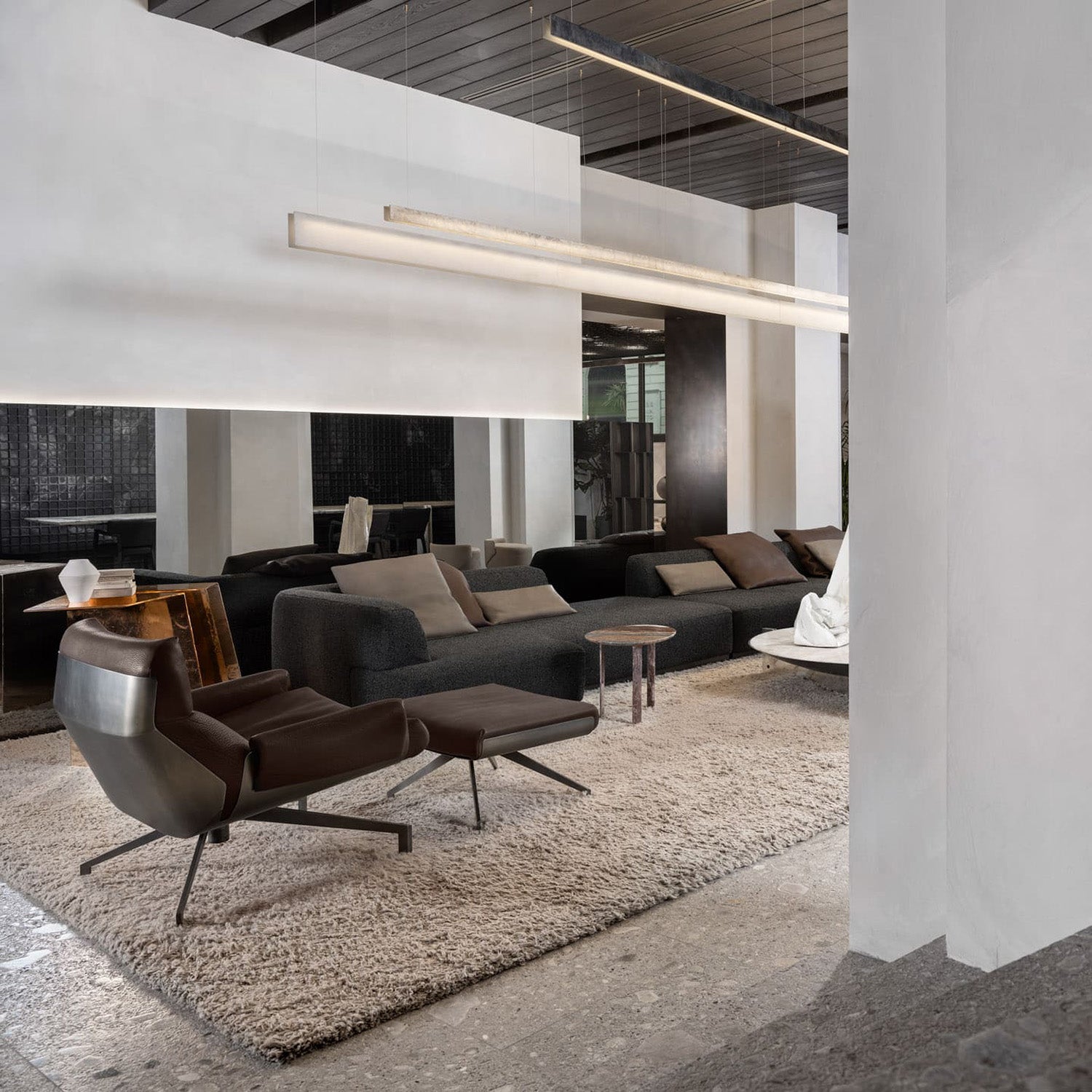 Mobile / Club 57 Swivel Armchair, designed by Massimo Castagna for Henge