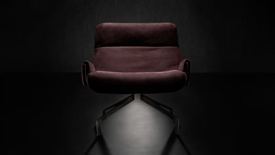 Desktop / Club 57 Swivel Armchair, designed by Massimo Castagna for Henge