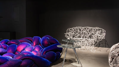 Desktop / Corallo Chair, designed by Fernando and Humberto Campana for Edra
