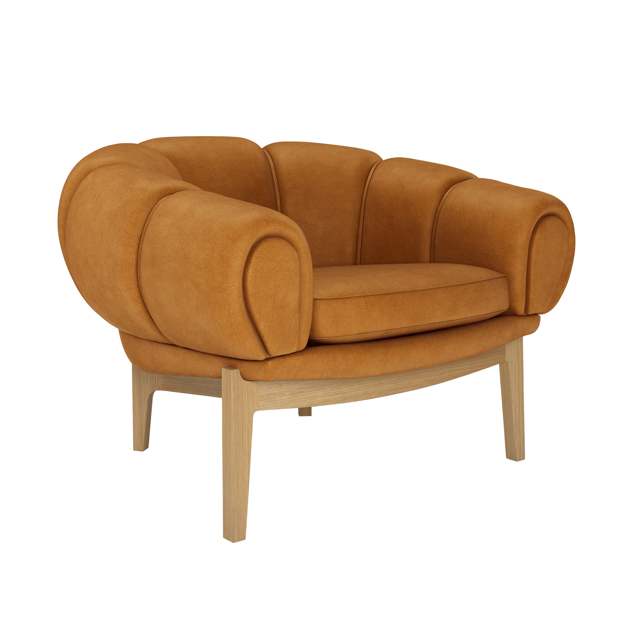Mobile / Croissant Lounge Chair, designed by Ilum Wikkelsø for Gubi
