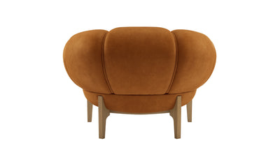 Desktop / Croissant Lounge Chair, designed by Ilum Wikkelsø for Gubi