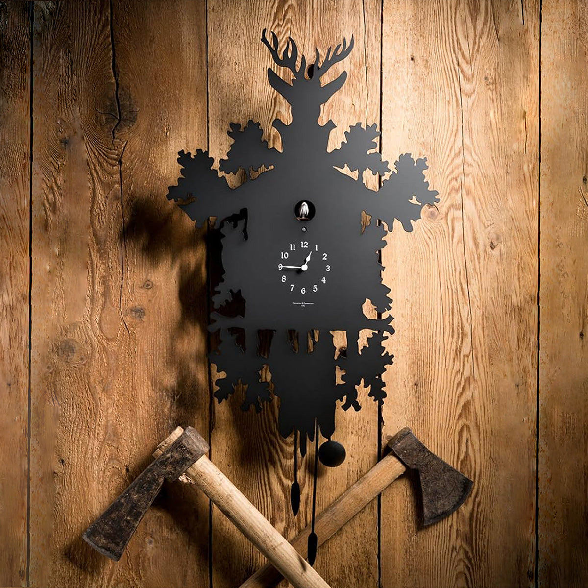 Black / Mobile / Cucu Cuckoo Clock, designed by Pascal Tarabay for Diamantini & Domeniconi