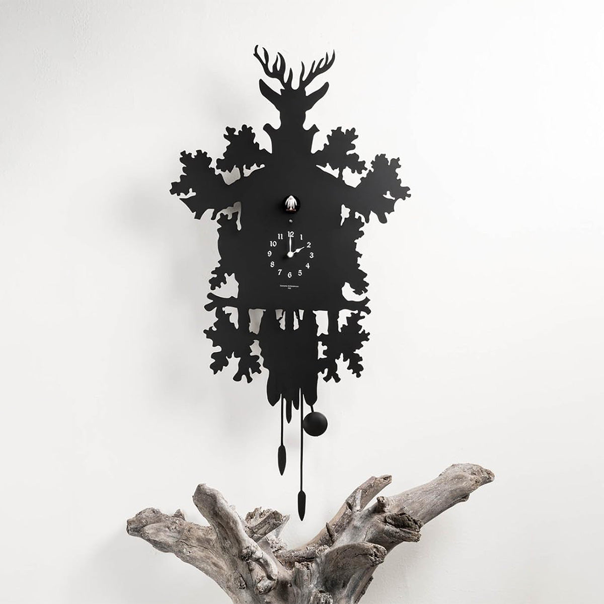 Black / Mobile / Cucu Cuckoo Clock, designed by Pascal Tarabay for Diamantini & Domeniconi