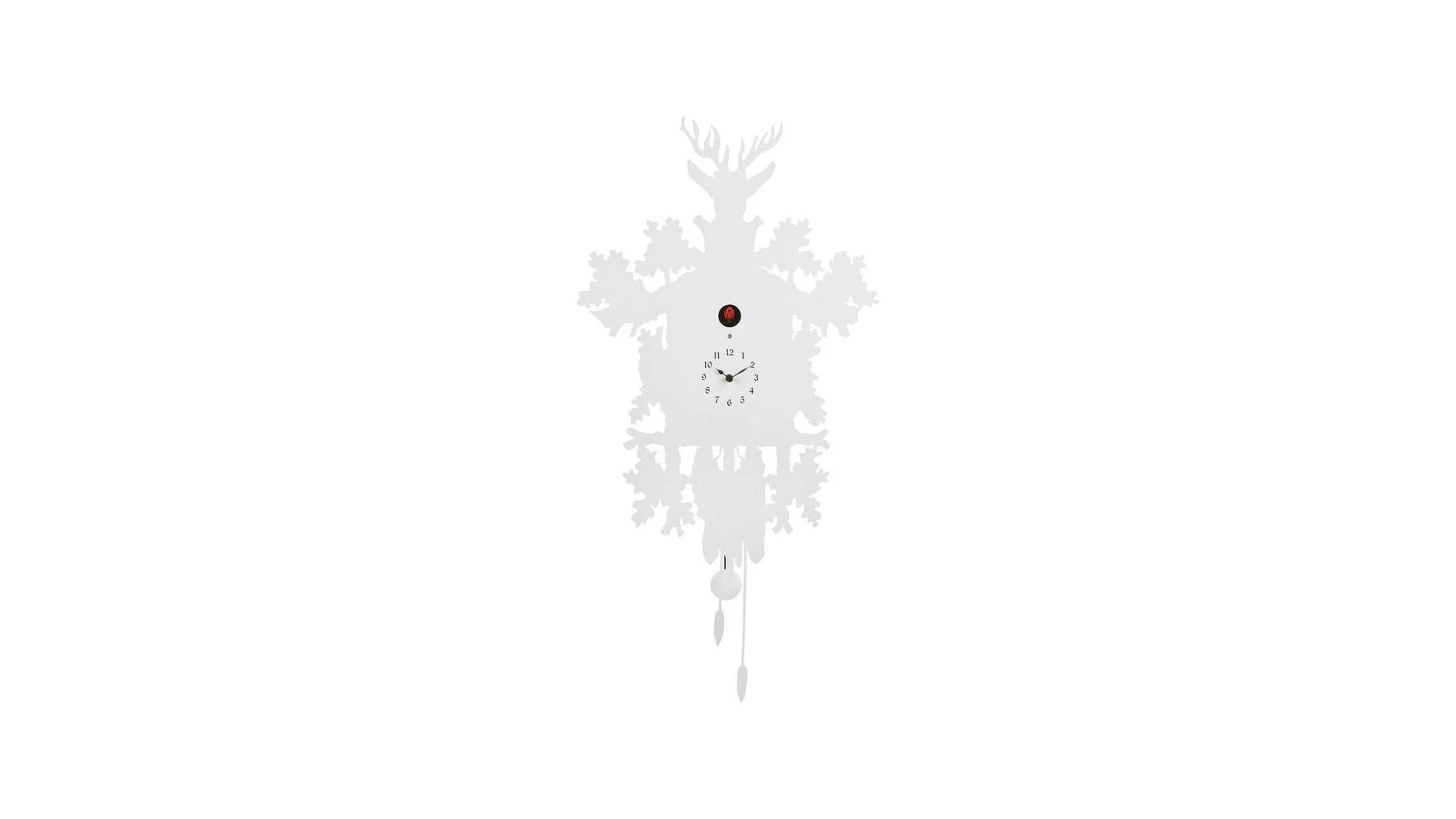 White / Desktop / Cucu Cuckoo Clock, designed by Pascal Tarabay for Diamantini & Domeniconi