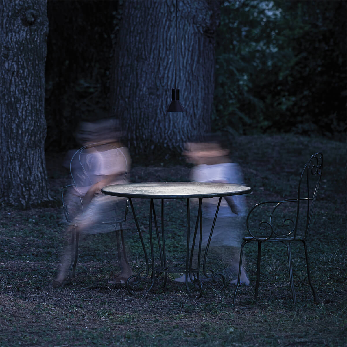 Matt Black / Mobile / WhiteMenu / Neuro Outdoor Lamp, designed by Davide Groppi & Beppe Merlano