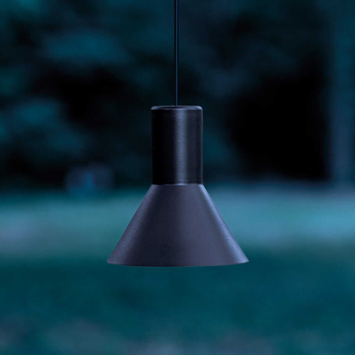 Matt Black / Mobile / WhiteMenu / Neuro Outdoor Lamp, designed by Davide Groppi & Beppe Merlano