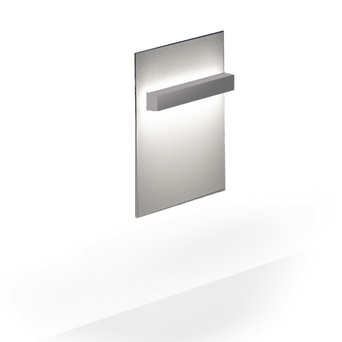 Blasted Inox for concrete / Mobile / WhiteMenu / Nuit Wall Lamp, designed by Maurici Ginés