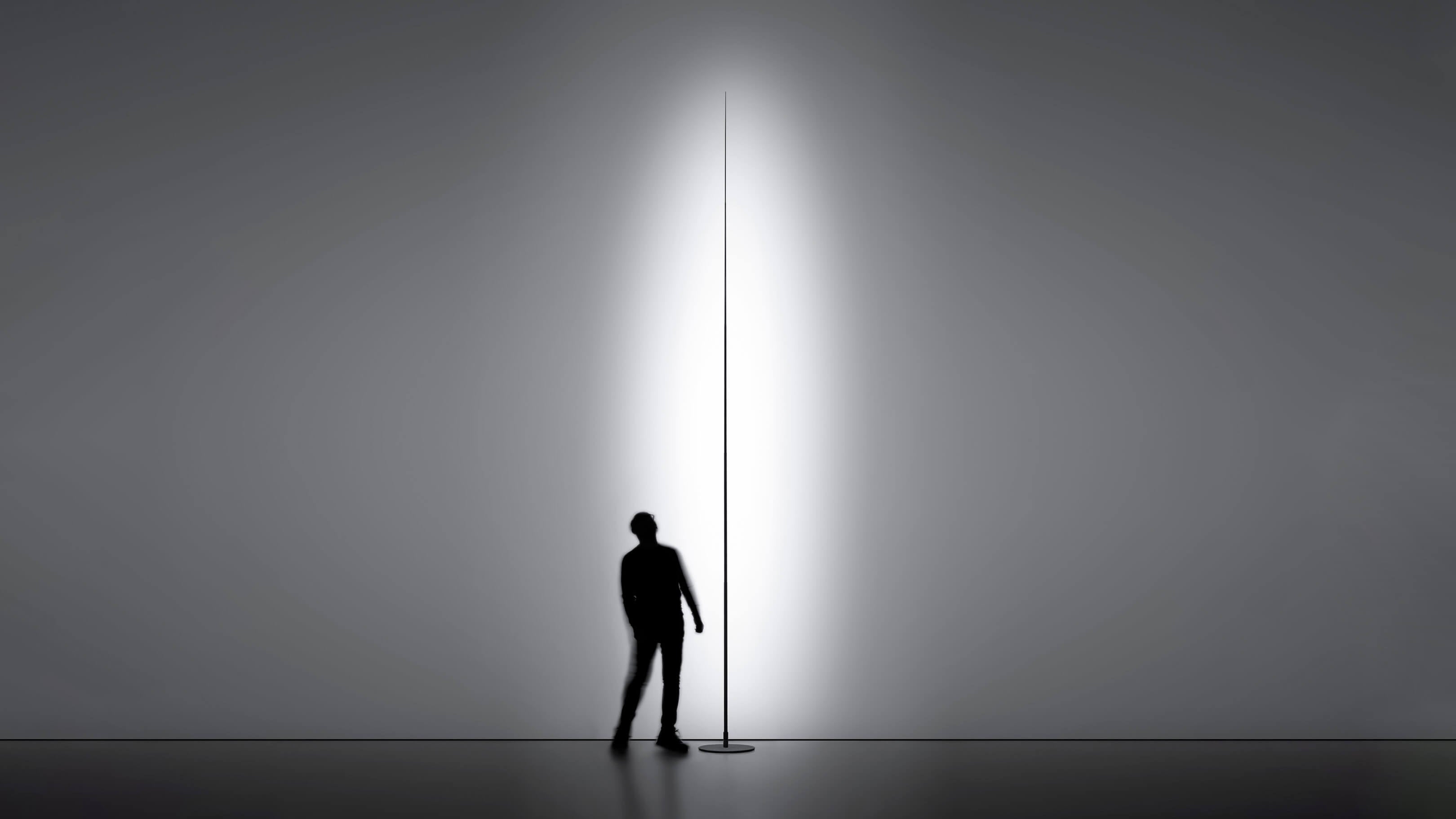 Desktop / WhiteMenu / Origine Outdoor Floor Lamp, designed by Davide Groppi and Giorgio Rava