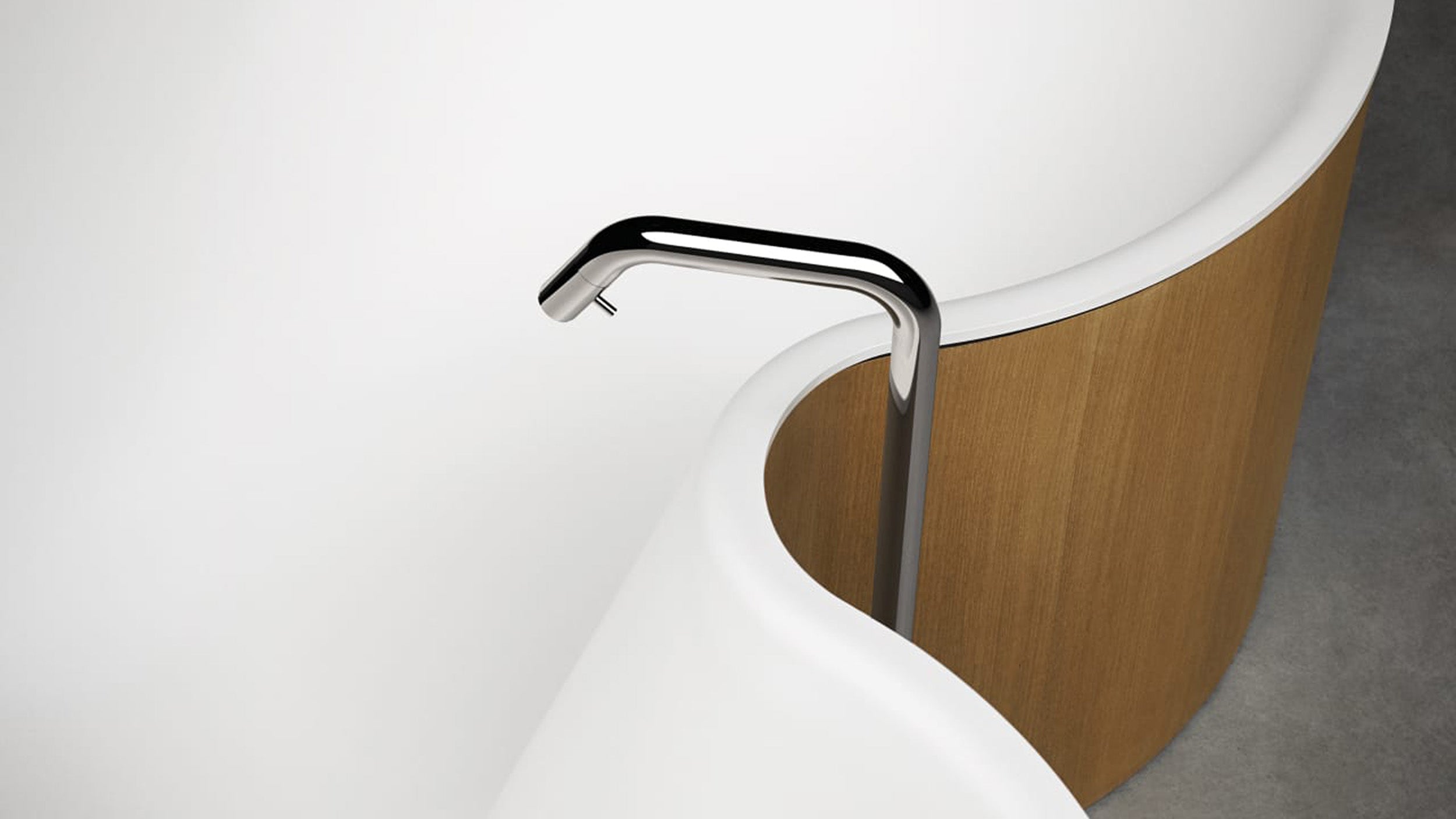 Desktop / DR Bathtub, designed by Marcio Kogan and Studio MK27 for Agape