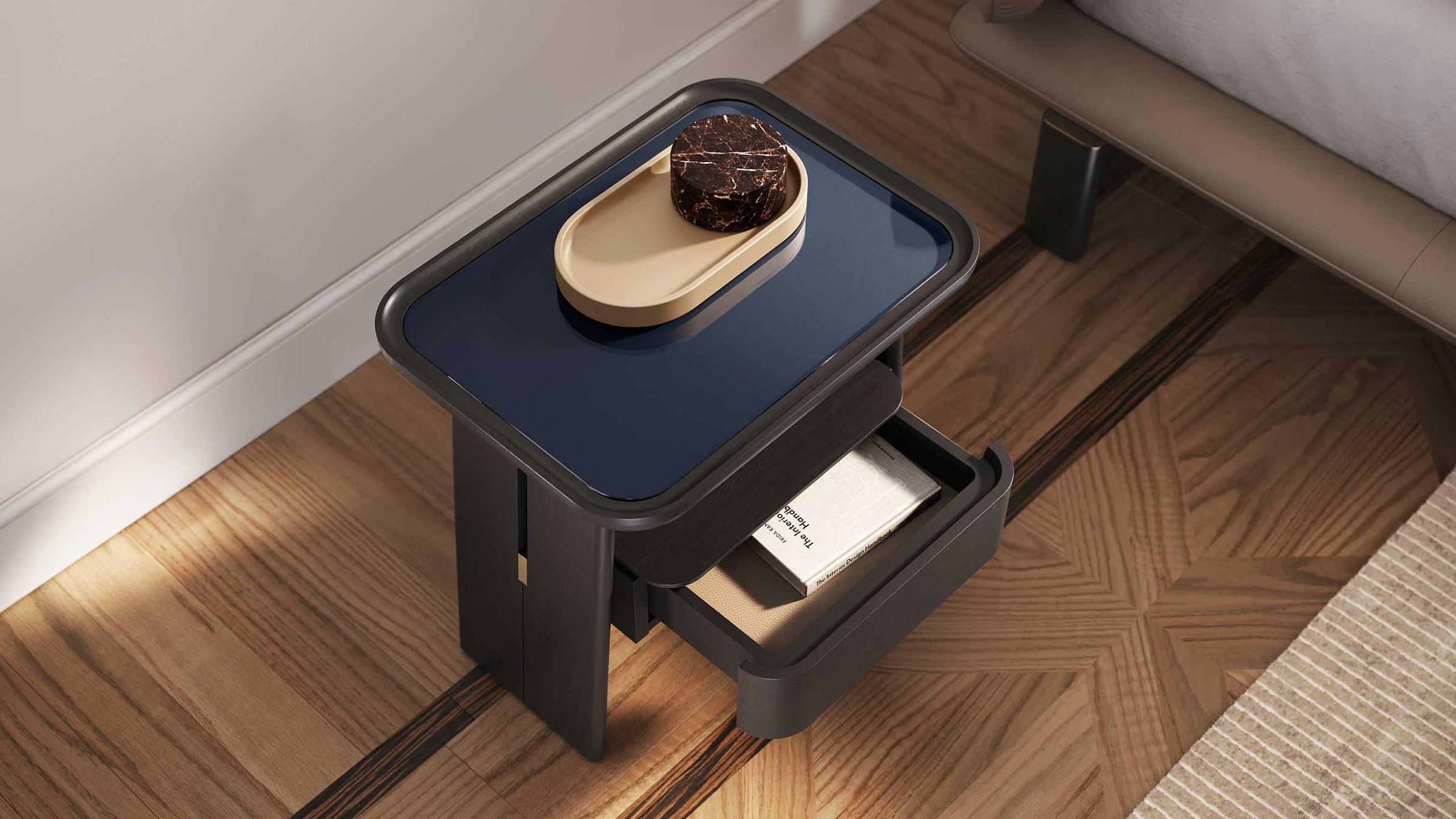 Ceccotti Collezioni Side Table DUO Bedside Table