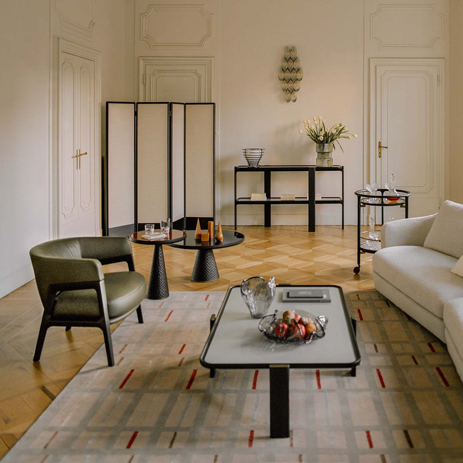 Mobile / DUO Console, designed by Roberto Lazzeroni for Ceccotti Collezioni