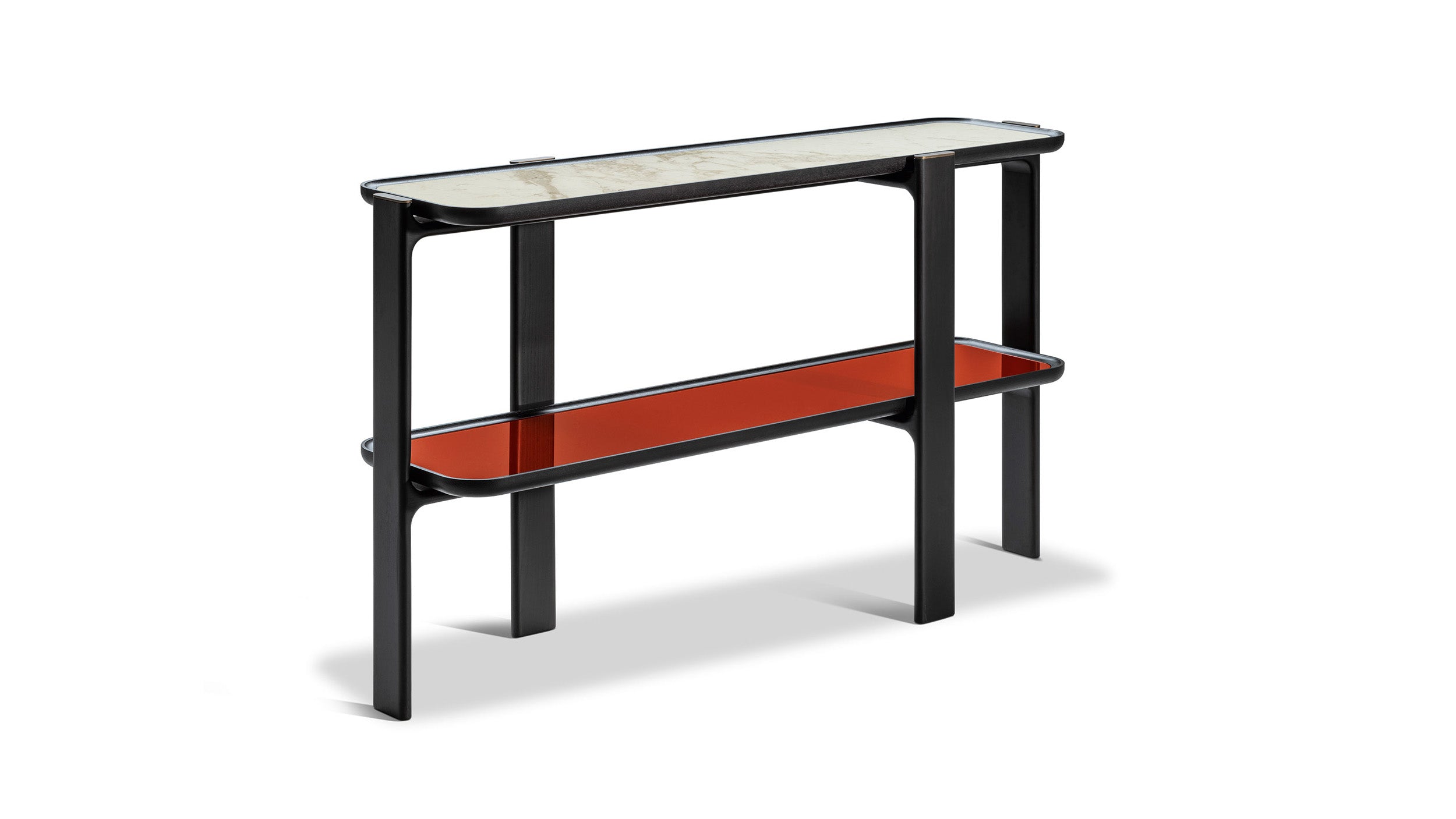 Desktop / DUO Console, designed by Roberto Lazzeroni for Ceccotti Collezioni