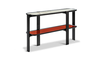 Desktop / DUO Console, designed by Roberto Lazzeroni for Ceccotti Collezioni