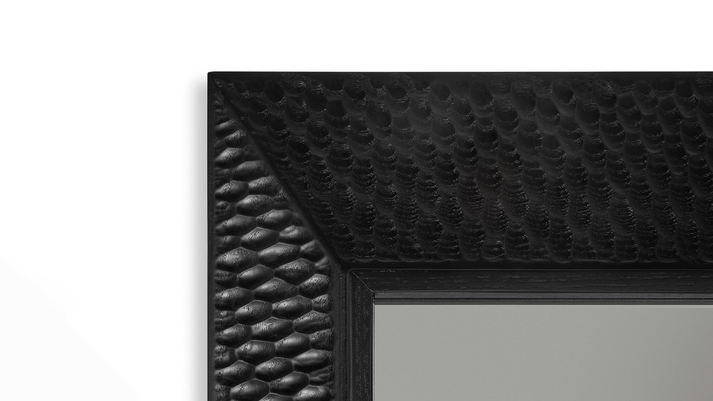 Desktop / DUO Floor Mirror, designed by Roberto Lazzeroni for Ceccotti Collezioni