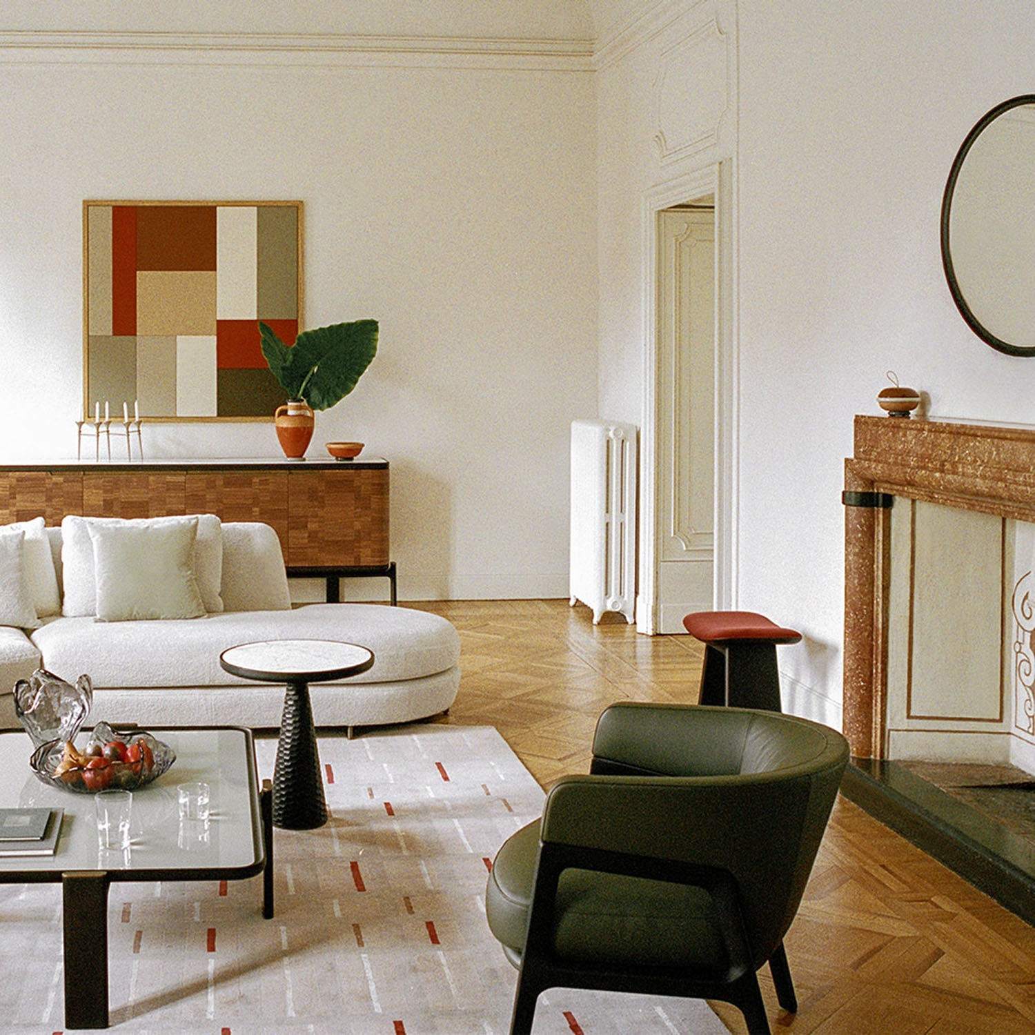 Mobile / DUO Lounge, designed by Roberto Lazzeroni for Ceccotti Collezioni