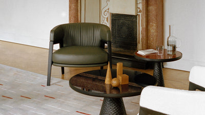 Desktop / DUO Lounge, designed by Roberto Lazzeroni for Ceccotti Collezioni