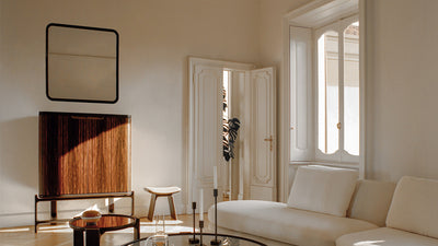 Desktop / DUO Mirror, designed by Roberto Lazzeroni for Ceccotti Collezioni