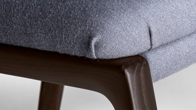 Desktop / DUO Small Armchair, designed by Roberto Lazzeroni for Ceccotti Collezioni