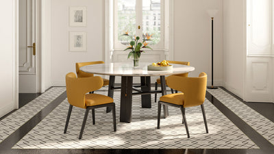 Desktop / DUO Small Armchair, designed by Roberto Lazzeroni for Ceccotti Collezioni