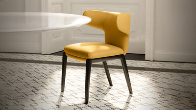 Desktop / DUO Small Armchair, designed by Roberto Lazzeroni for Ceccotti Collezioni