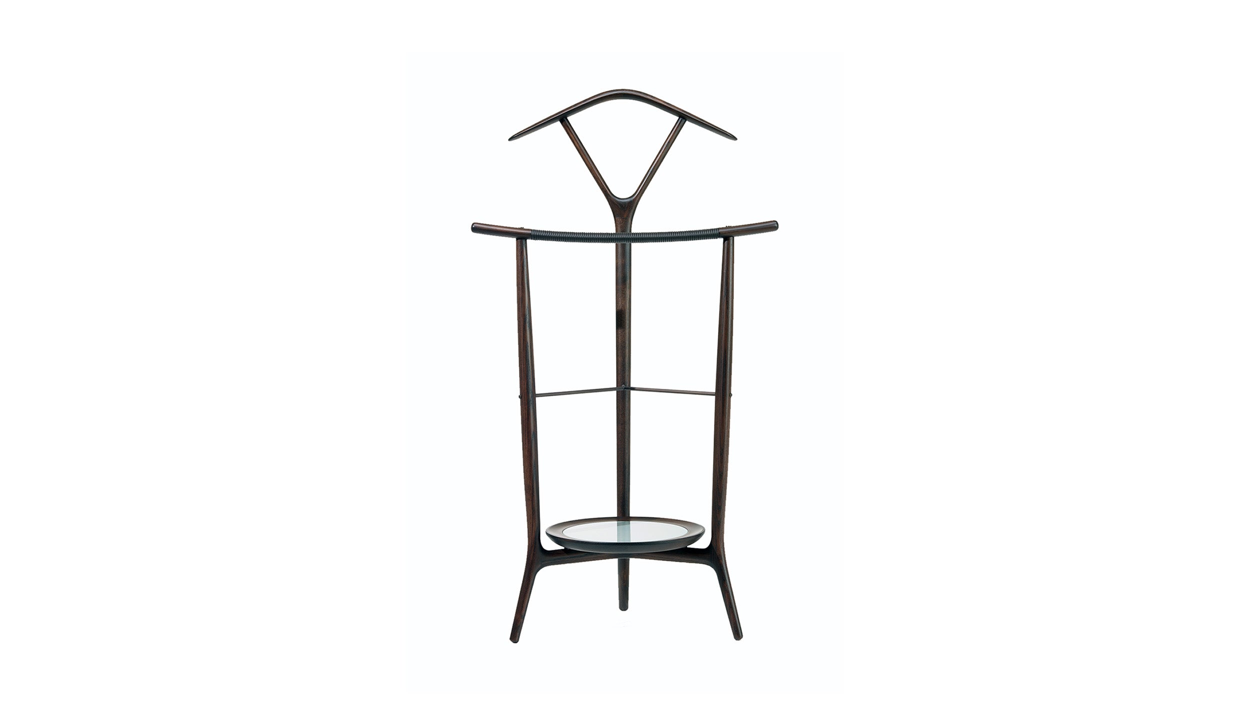 Desktop / DUO Valet Stand, designed by Roberto Lazzeroni for Ceccotti Collezioni