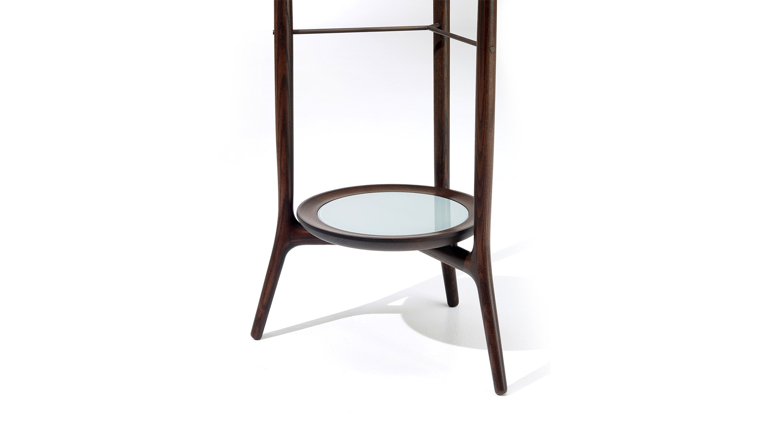 Desktop / DUO Valet Stand, designed by Roberto Lazzeroni for Ceccotti Collezioni