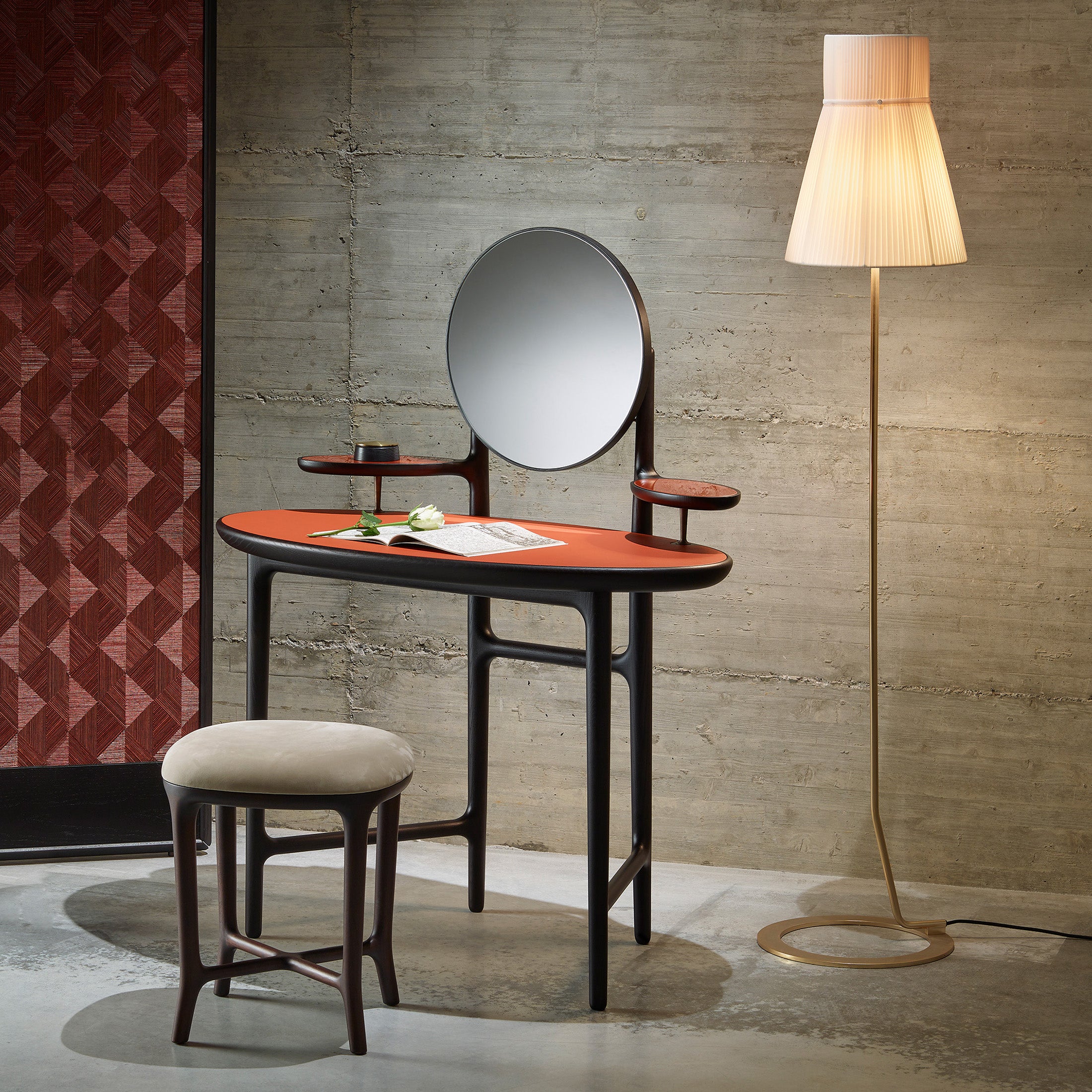 Mobile / DUO Vanity, designed by Roberto Lazzeroni for Ceccotti Collezioni