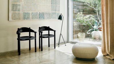 Desktop / Daumiller Armchair, designed by Rainer Daumiller and made by Gubi