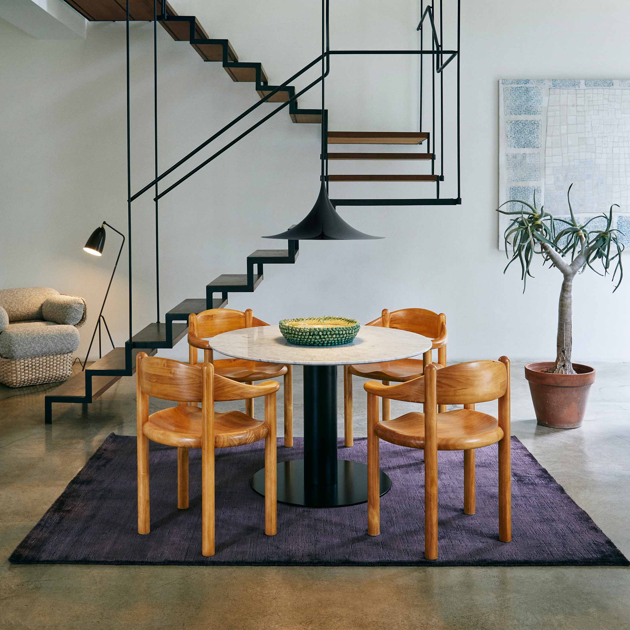 Mobile / Daumiller Armchair, designed by Rainer Daumiller and made by Gubi