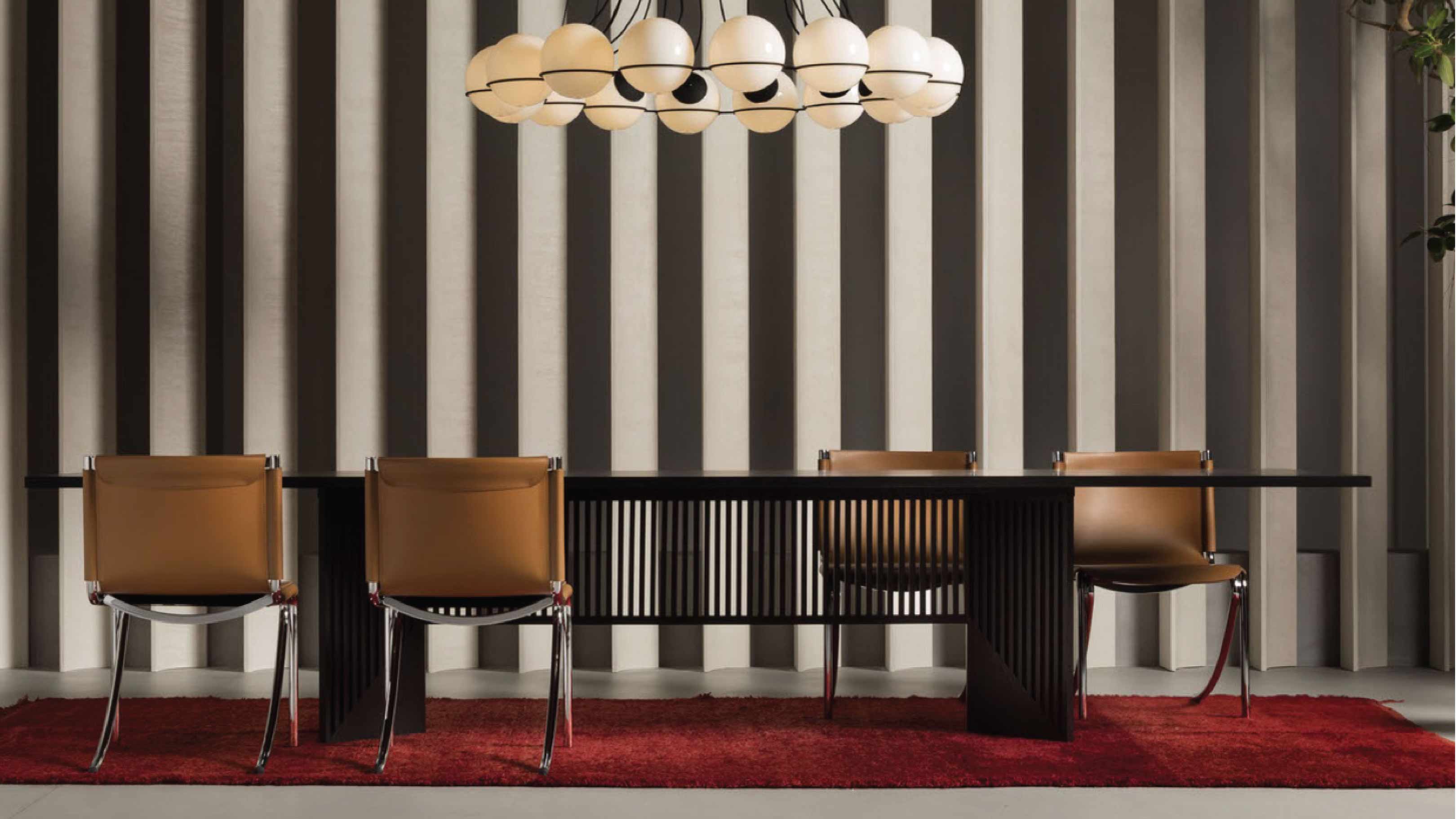 Desktop / WhiteMenu / Maestro Table, designed by Gianfranco-Frattini