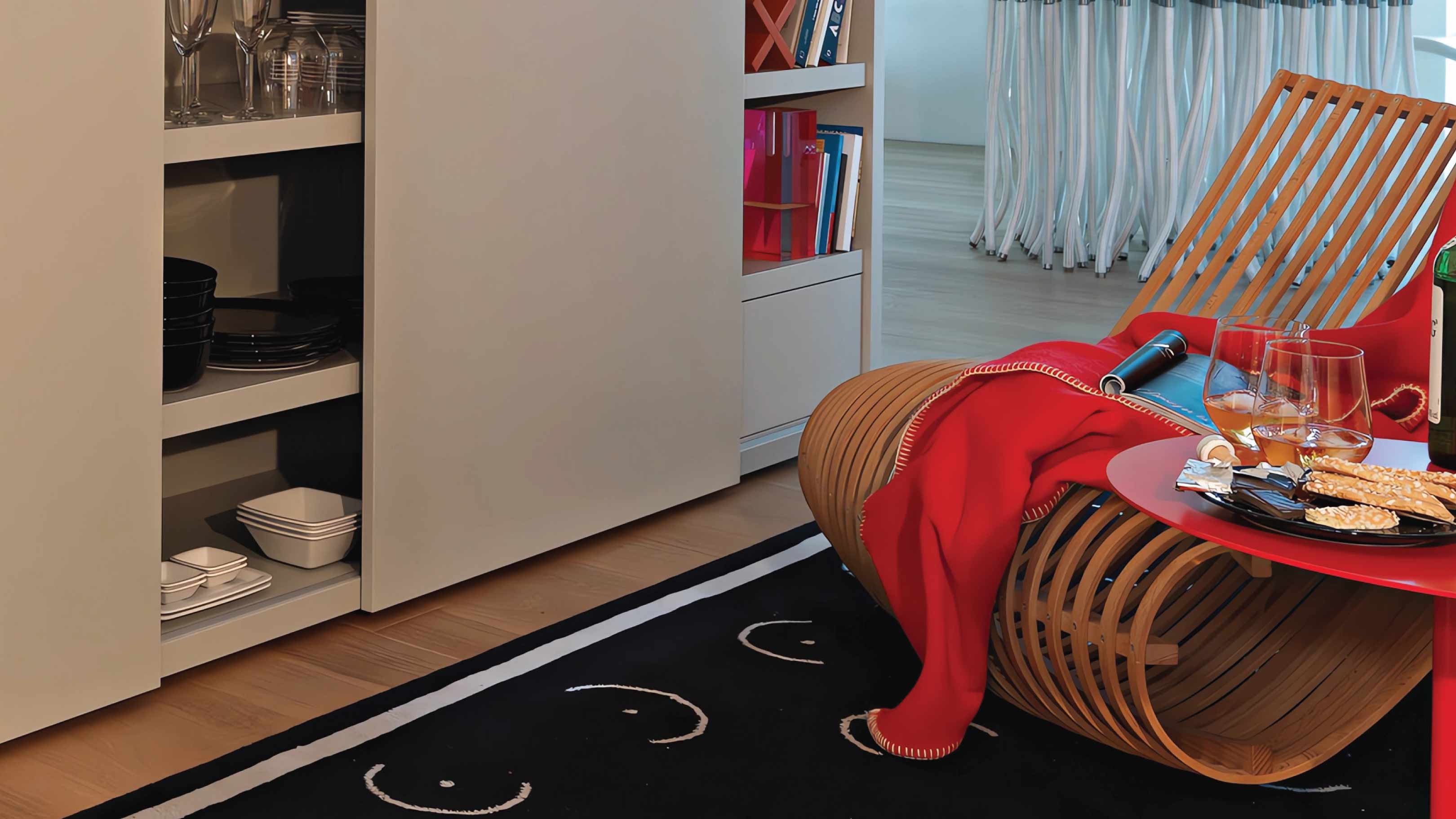 Desktop / WhiteMenu / Wooden-Chair, designed by Marc-Newson, made by Cappellini