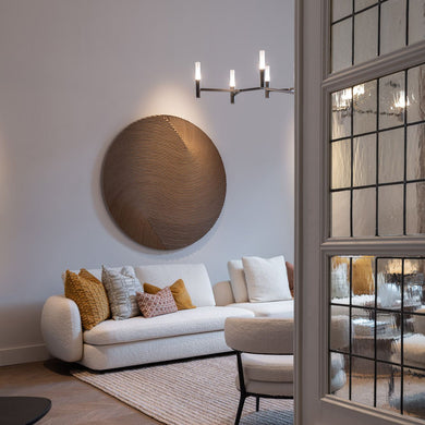 Mobile / Disque Friso Brown, designed by Domingos Tótora for Gardeco