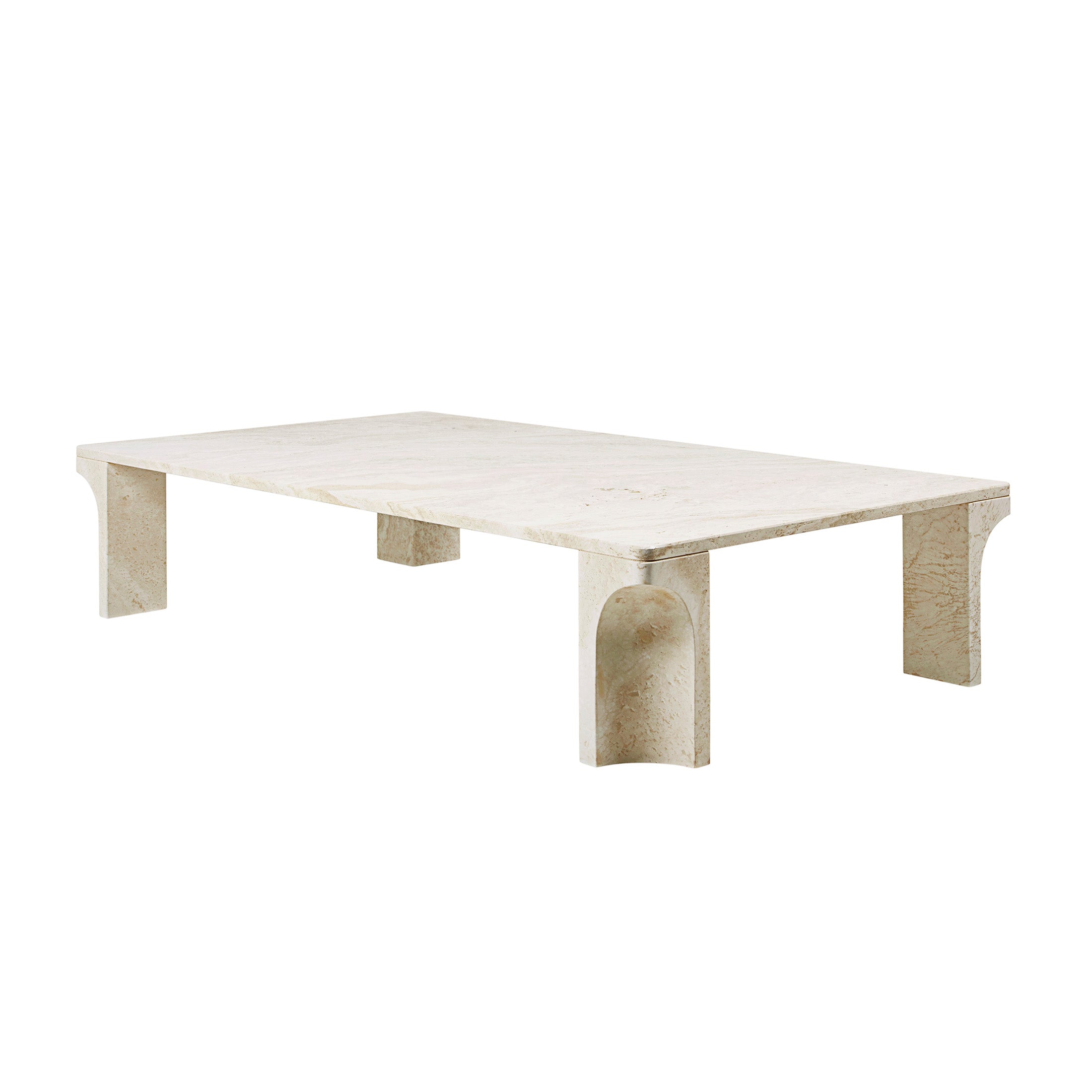 Rectangular / Mobile / Doric Coffee Table, designed by GamFratesi for Gubi