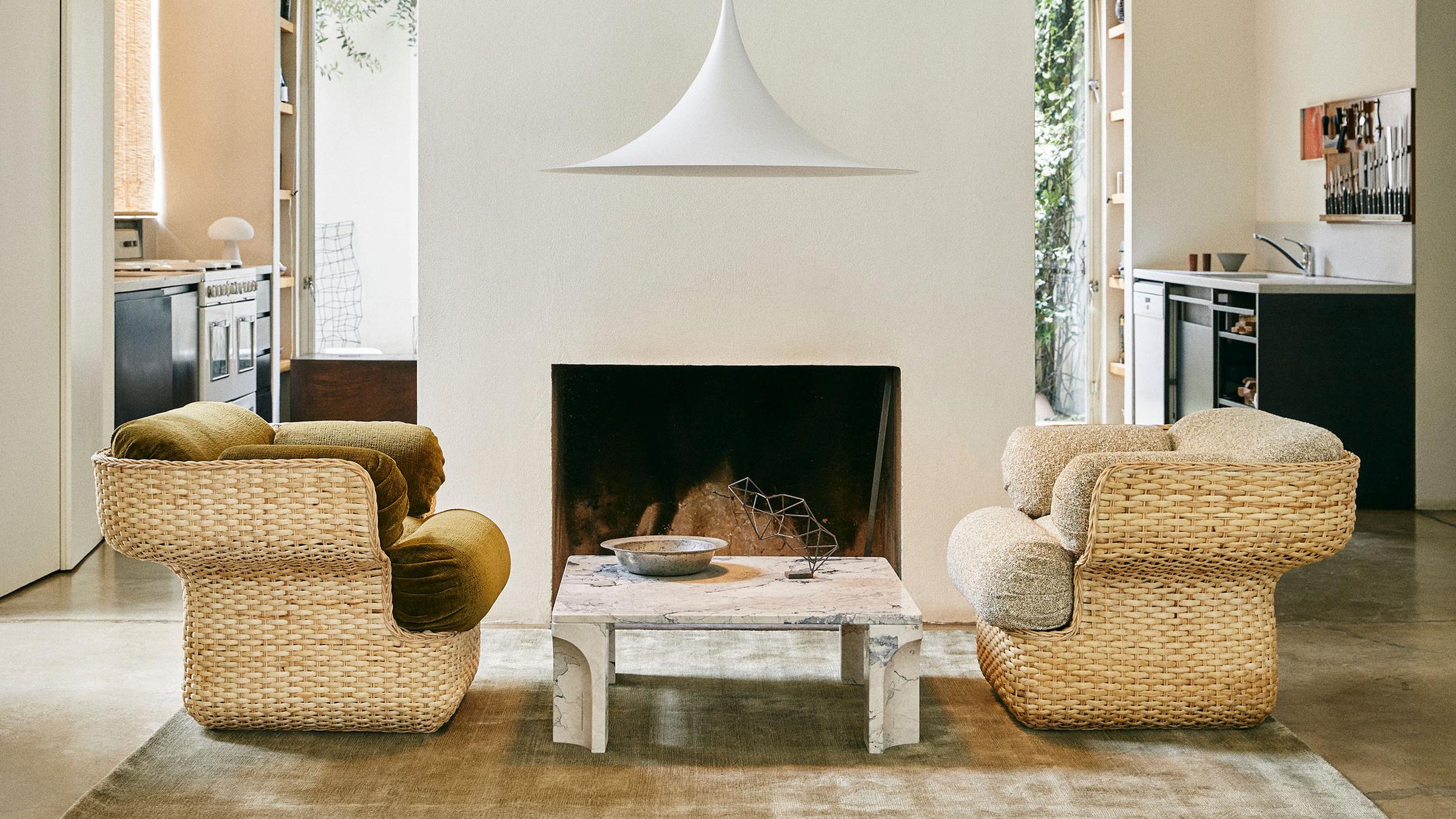 Square / Desktop / Doric Coffee Table, designed by GamFratesi for Gubi