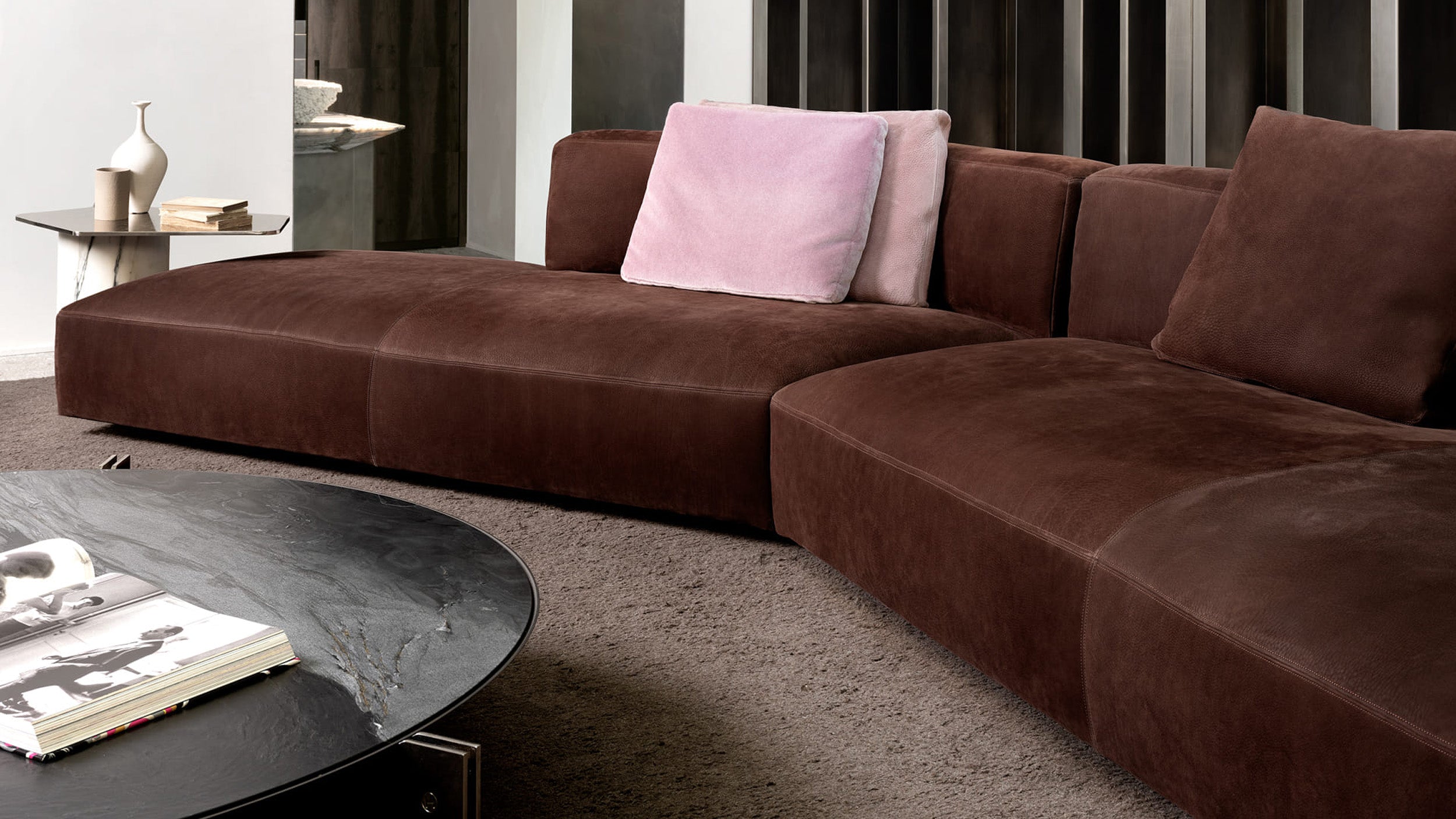 Desktop / Downtown Sofa Composition, designed by Massimo Castagna for Henge
