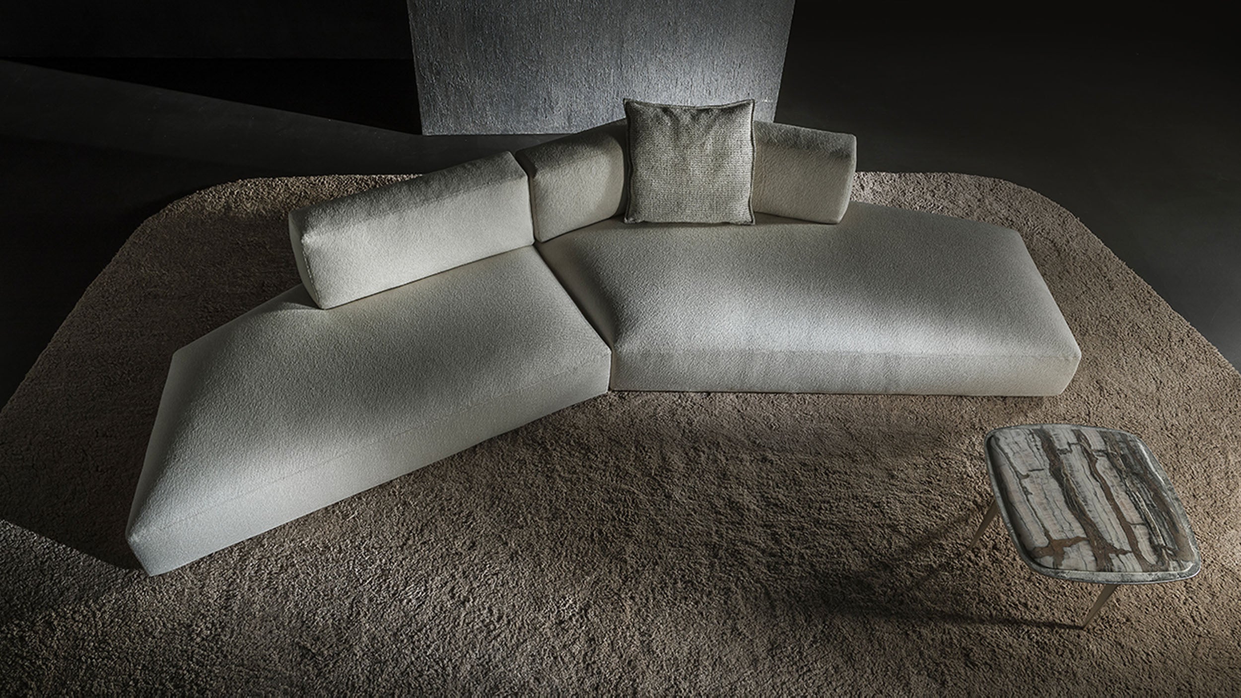 Desktop / Downtown Sofa Composition, designed by Massimo Castagna for Henge