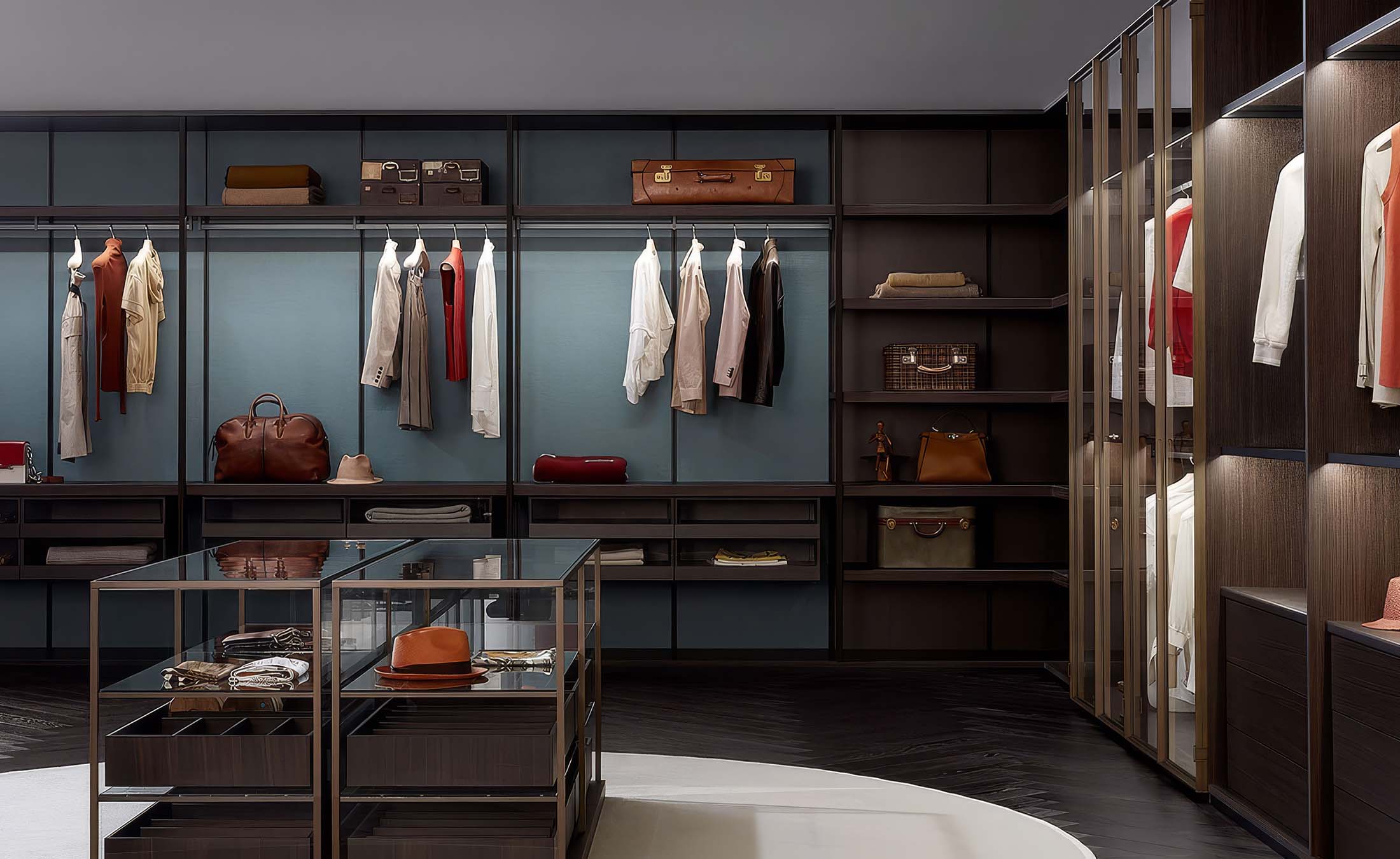 Dressing room - Storage Closet by Porro