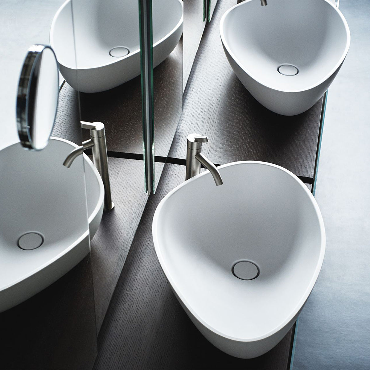 Mobile / Drop Washbasin, designed by Benedini Associati for Agape