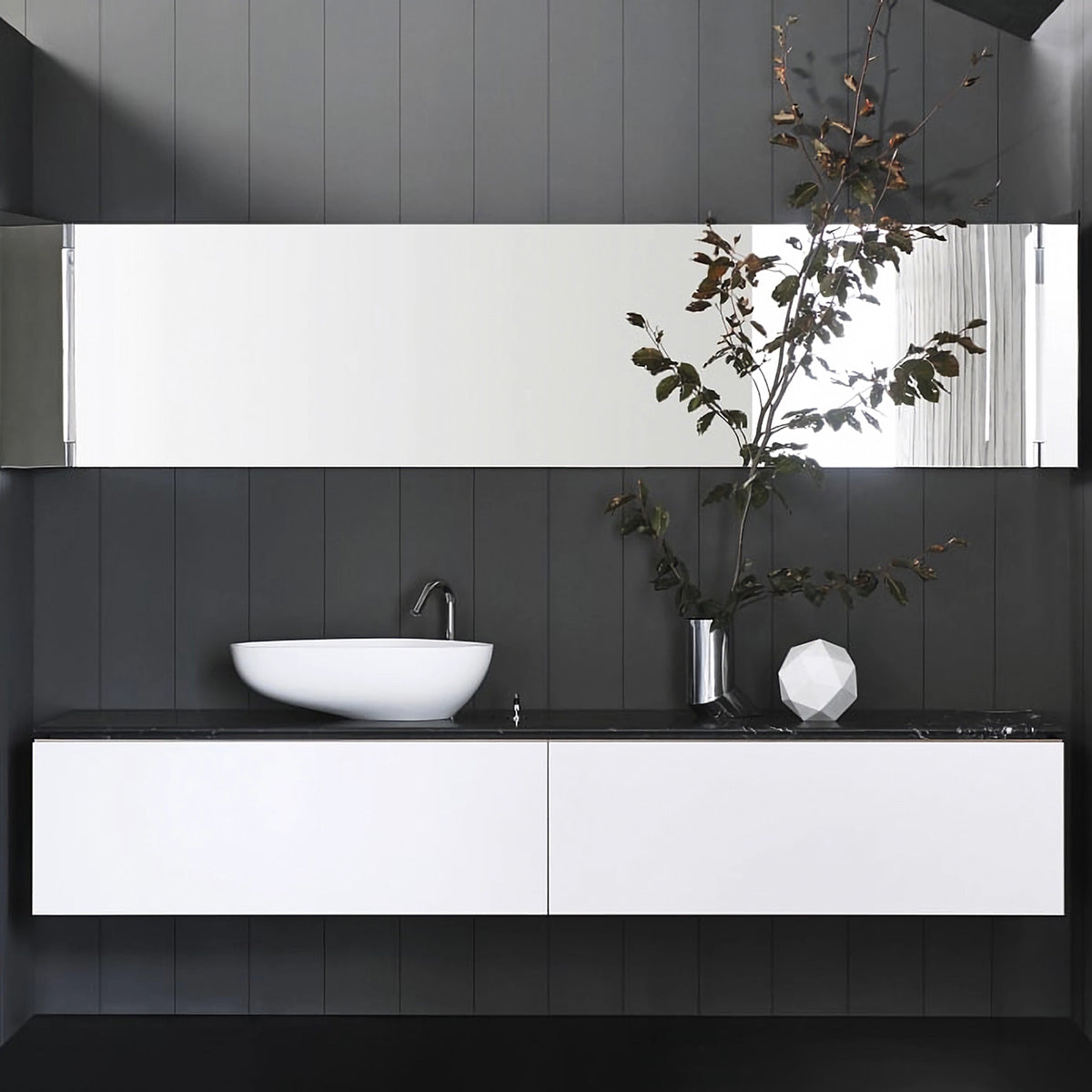 Mobile / Drop Washbasin, designed by Benedini Associati for Agape