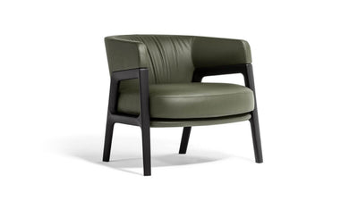 Desktop / Duo Lounge Armchair, designed by Roberto Lazzeroni for Poltrona Frau