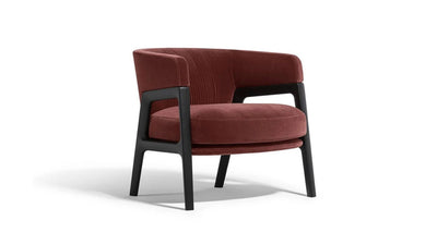 Desktop / Duo Lounge Armchair, designed by Roberto Lazzeroni for Poltrona Frau