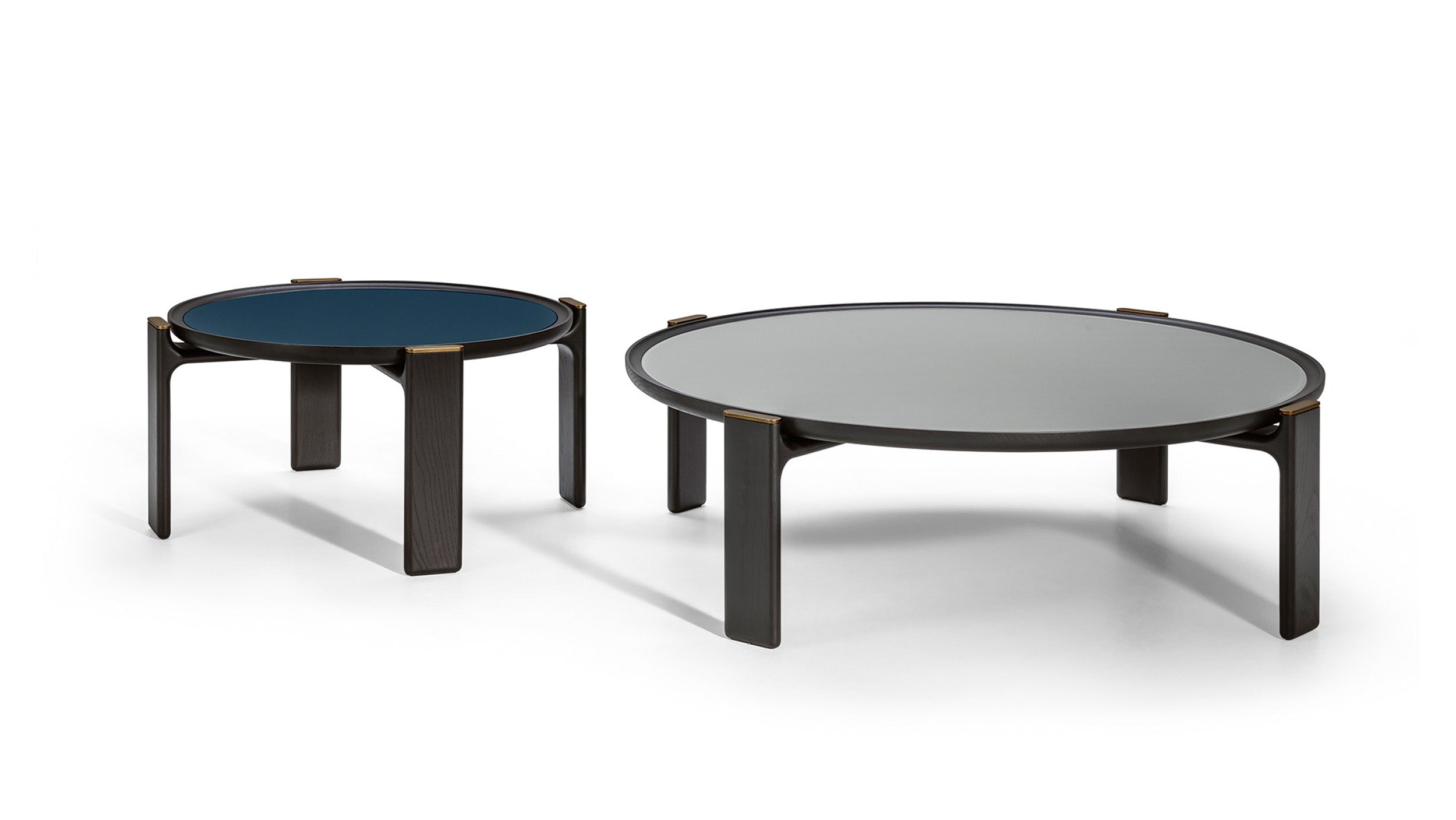 Desktop / DUO Low Table, designed by Roberto Lazzeroni for Ceccotti Collezioni