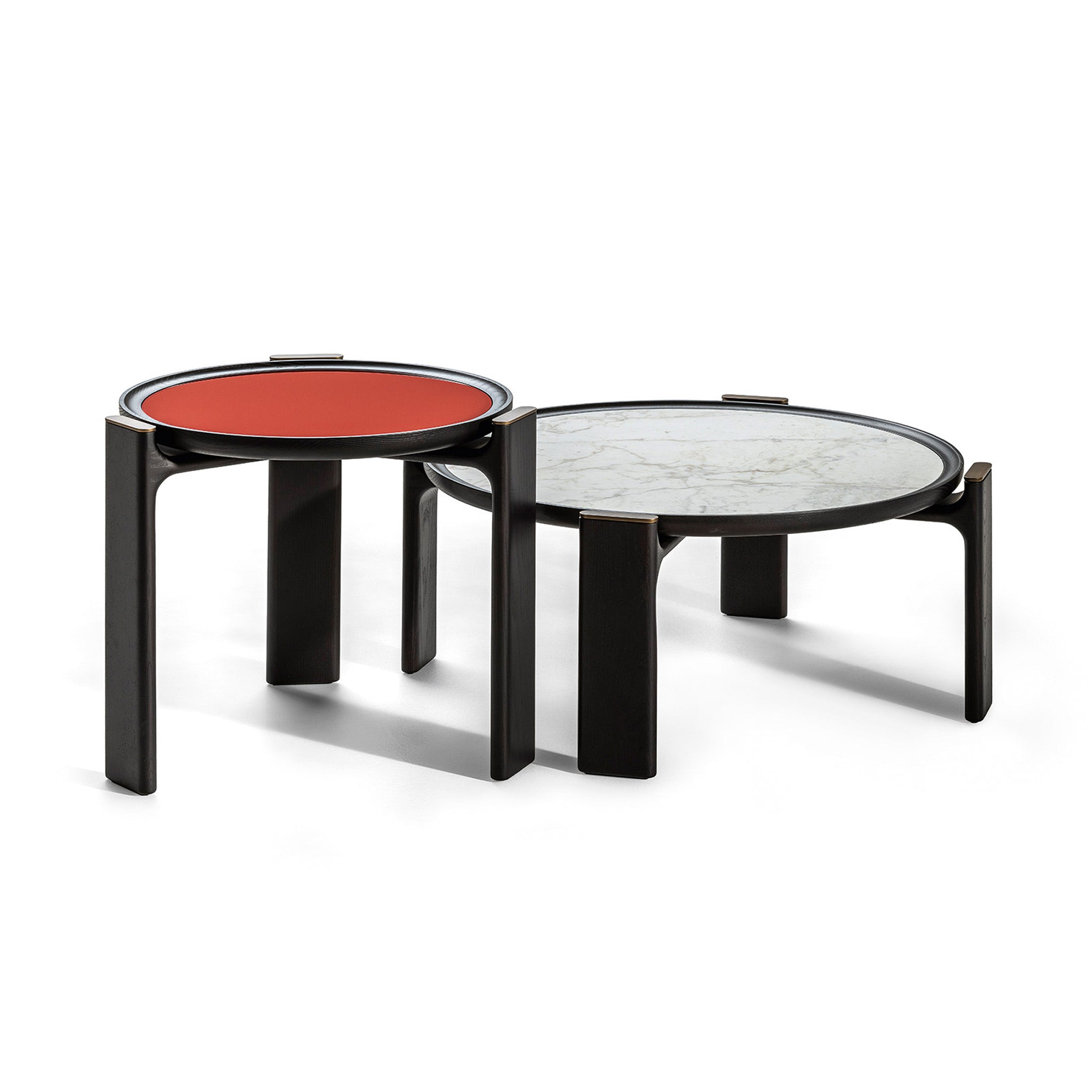Mobile / DUO Low Table, designed by Roberto Lazzeroni for Ceccotti Collezioni