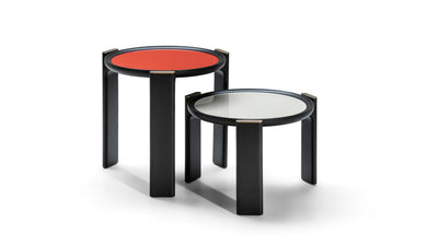 Desktop / DUO Low Table, designed by Roberto Lazzeroni for Ceccotti Collezioni
