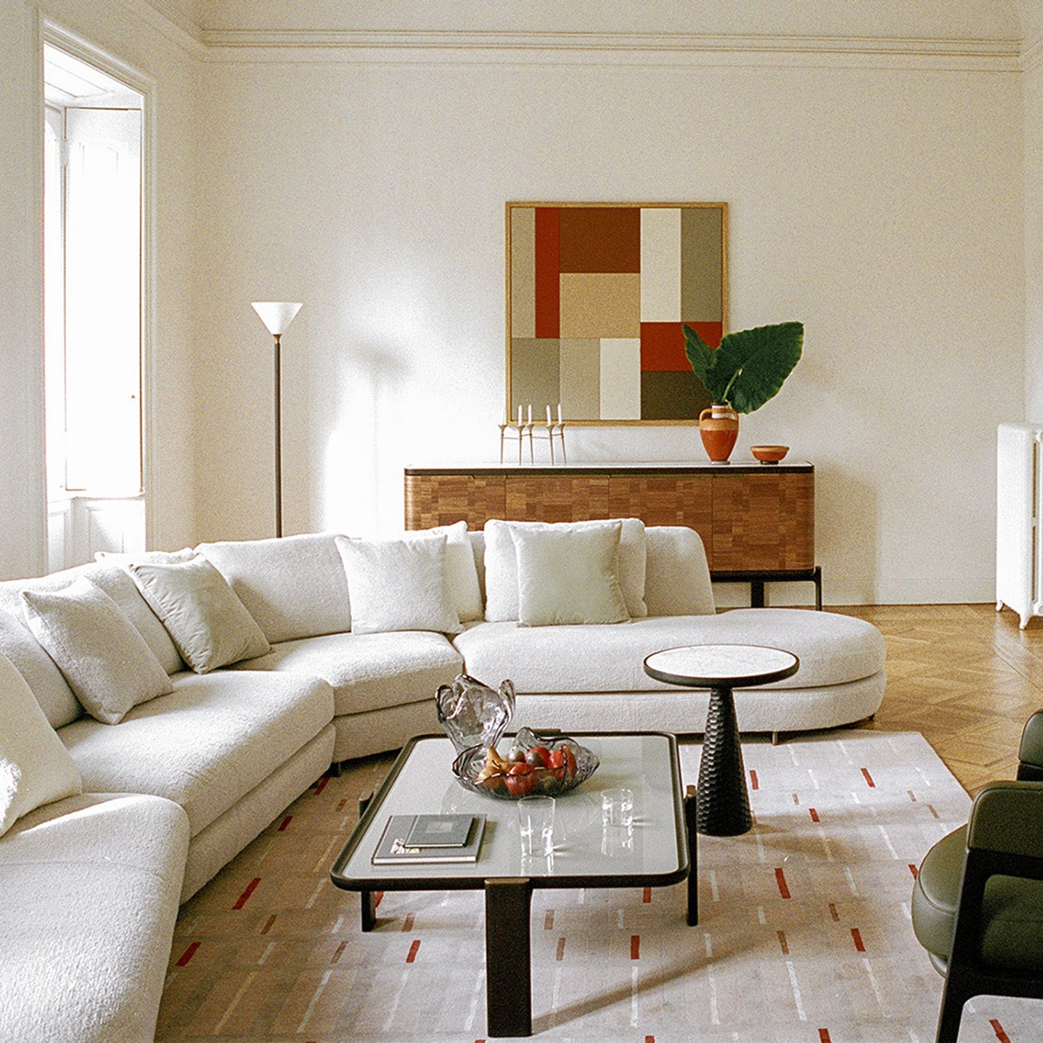 Mobile / DUO Low Table, designed by Roberto Lazzeroni for Ceccotti Collezioni