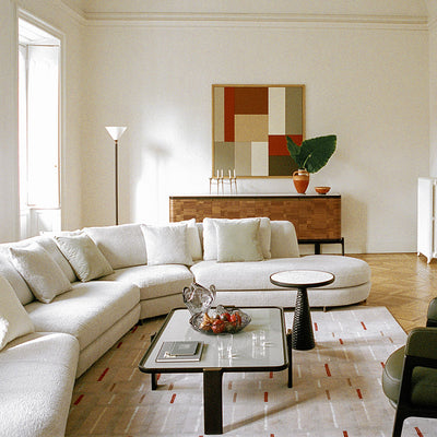 Mobile / DUO Low Table, designed by Roberto Lazzeroni for Ceccotti Collezioni