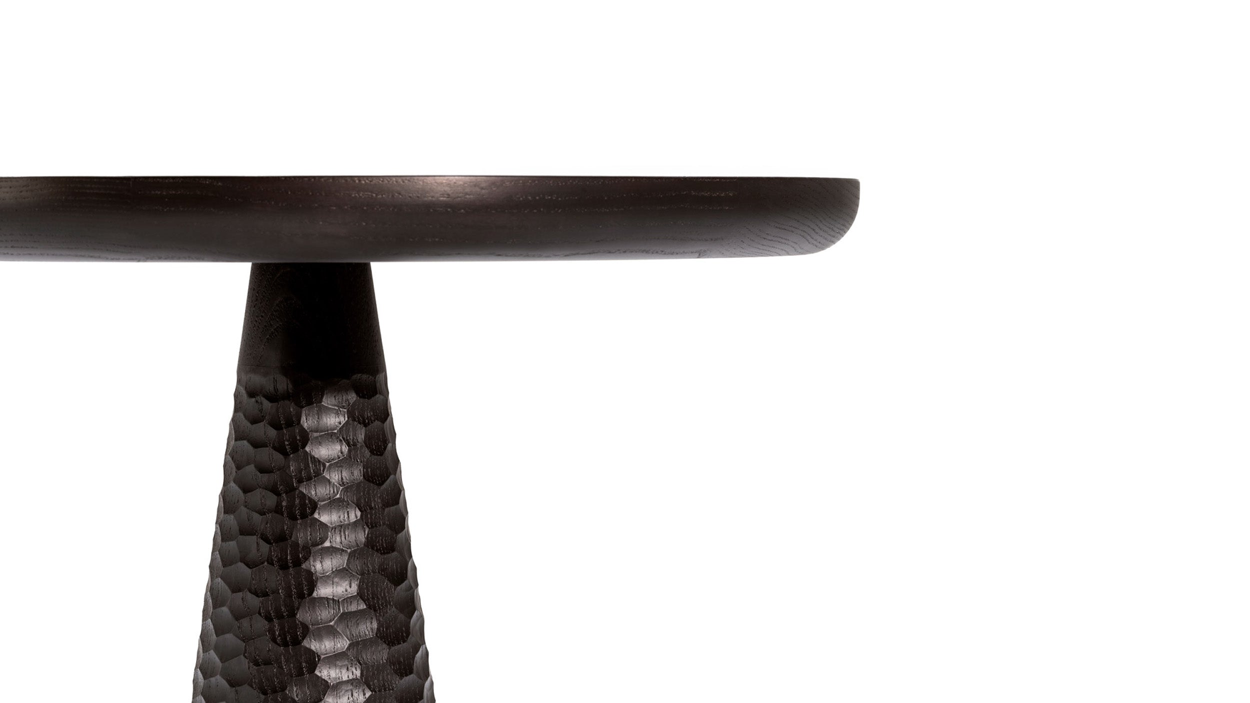 Desktop / DUO Pedestal Table, designed by Roberto Lazzeroni for Ceccotti Collezioni